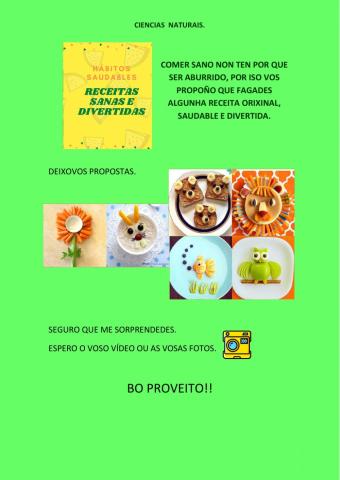 Receitas saudables