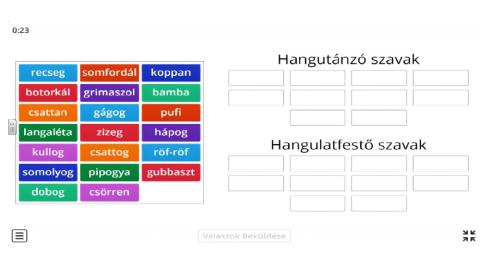 Hangutánzó és hangfestő szavak