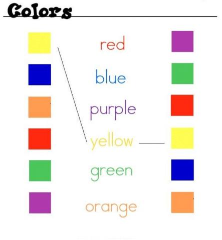 Colores en ingles