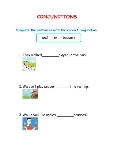 Conjunctions