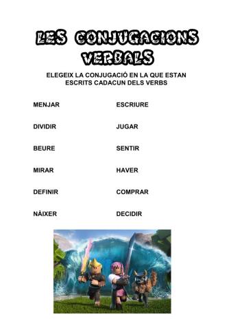 Les conjugacions verbals