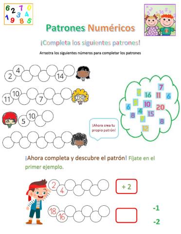 Matemática Patrones