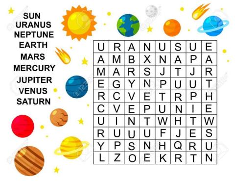 KSSR - DLP Sc - Unit9 - WordSearch 01