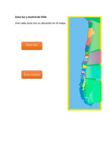 Zonas Sur y Austral de Chile