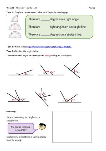 Week 11 - Thursday - Maths