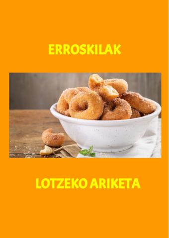 3.erroskilak, lotzeko ariketa