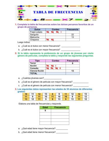 Ficha 1 de frecuencias