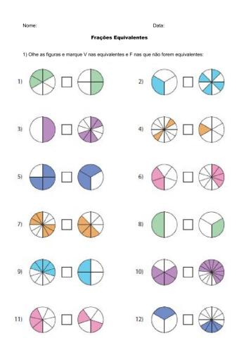 Frações Equivalentes