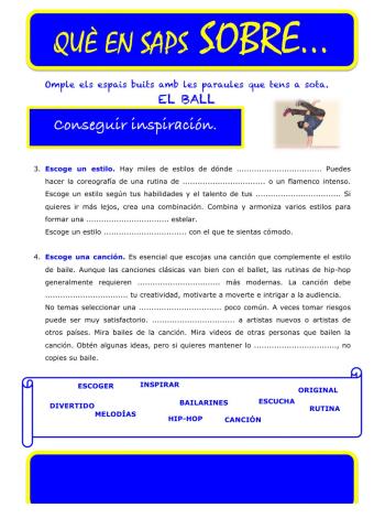 Que saps sobre... Ball 03