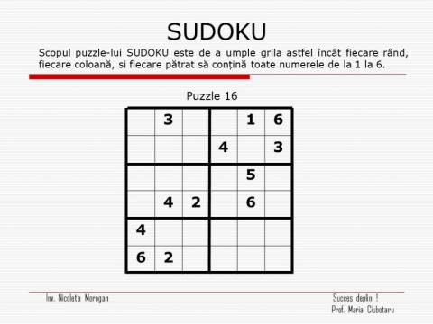 Sudoku 16