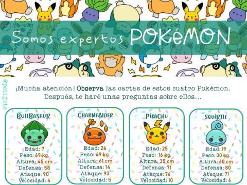 Somos expertos POKÉMON