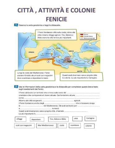 colonie fenicie