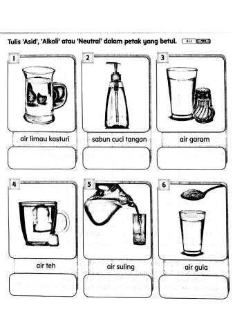 Asid , alkali dan neutral