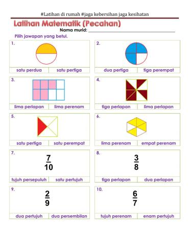 Matematik  (pecahan)