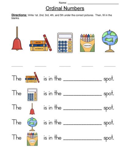 Ordinal Numbers