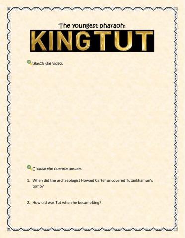 King Tut