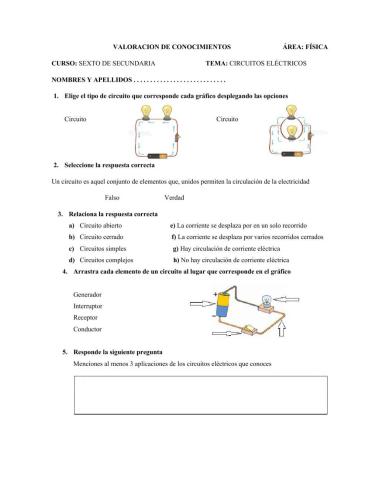 Circuitos eléctricos