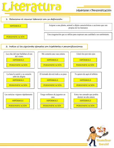 U8.Lit: Hipérbole y Personificación