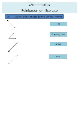 Geometry Revision- lines, 3d shapes