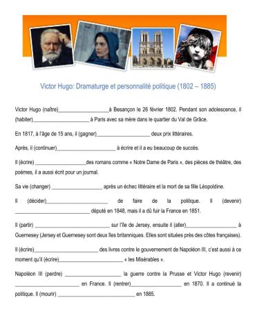 Biographie victor hugo