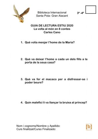 3º-4º(384) La volta al món en 8 contes