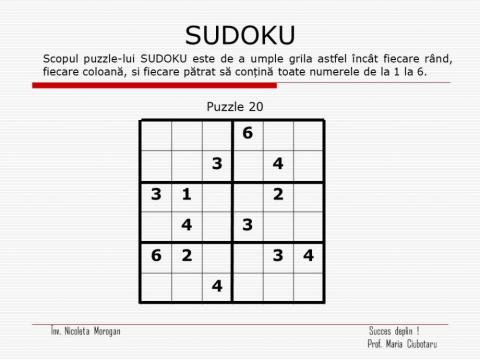 Sudoku 20