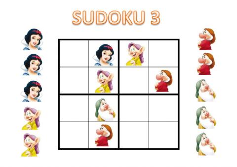 SUDOKU 3 BLANCANEUS