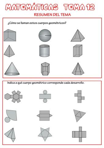 Cuerpos geométricos