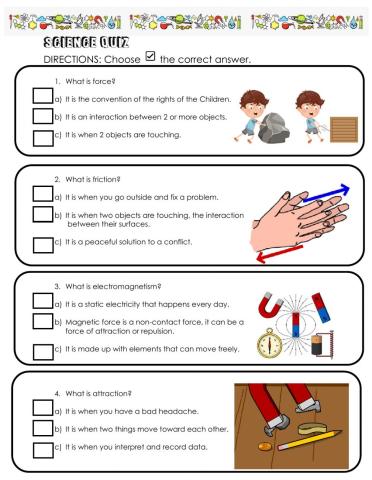 Science Quiz