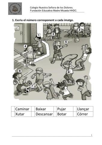 Vocabulari valencià 1