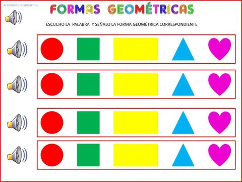 BUSCA LAS FORMAS GEOMÉTRICAS