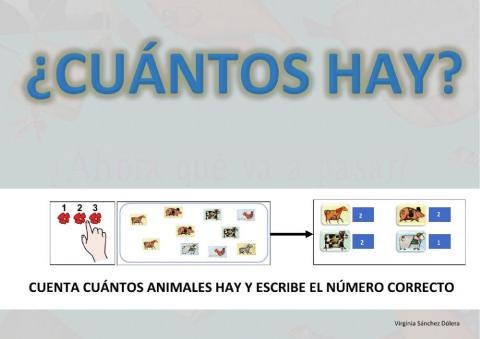 ¿Cuántos hay? nivel I