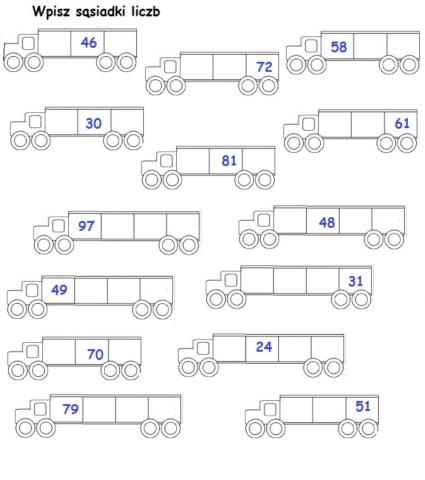 Liczby 1-100