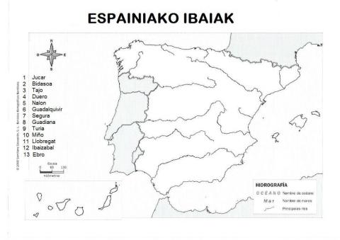 Espainiako ibaiak