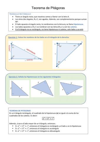 Teorema de Pitágoras
