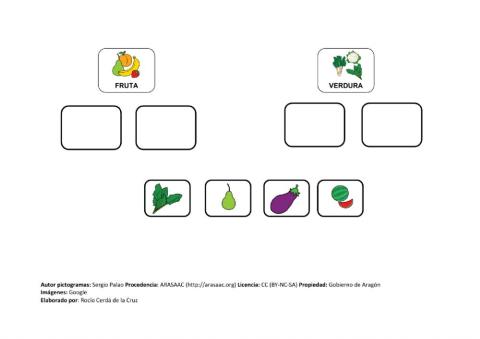 Frutas y verduras