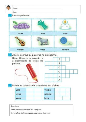 Separação de sílabas