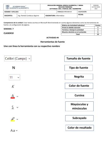 Herramientas de fuente