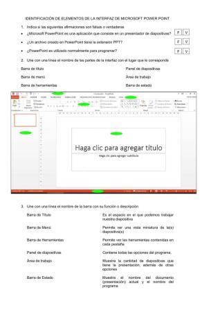 Interfaz de PowerPoint