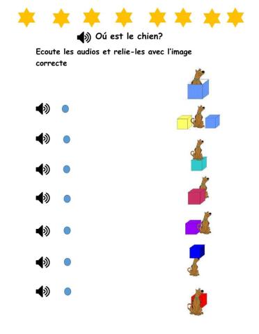 Les prépositions de lieu - básico