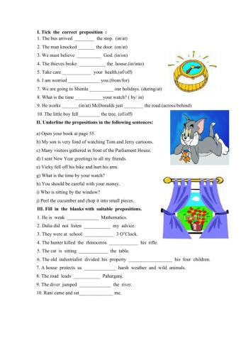 Prepositions