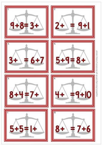 Exercitii de calcul in echilibru