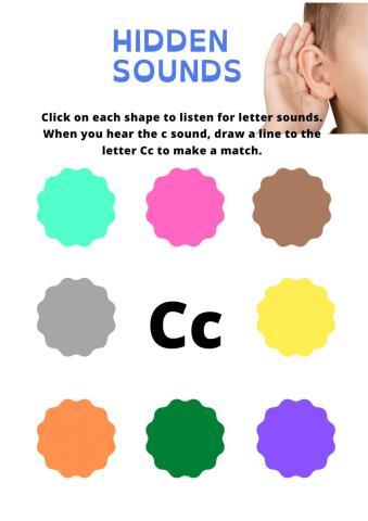 Letter C sound