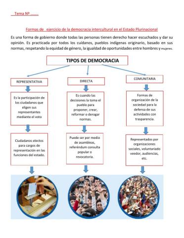 Formas de democracia