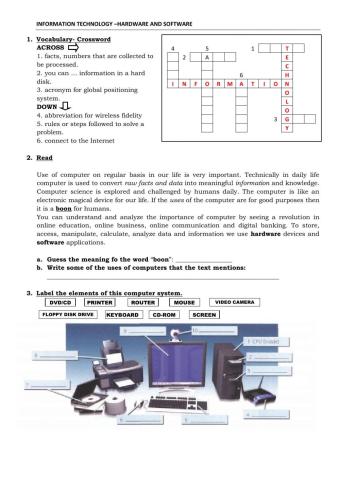 Hardware and software