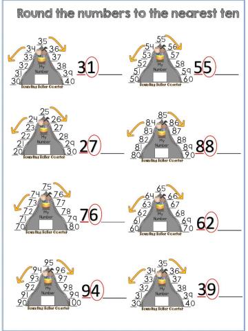 Rounding to the nearest ten