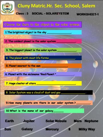 Class -5 Social Studies worksheet-1