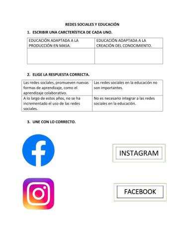 Redes sociales y educación