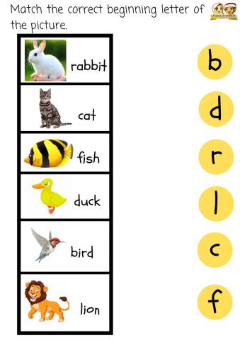 Beginning Letter Sound