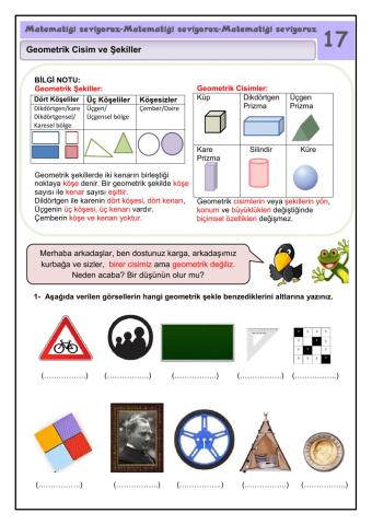 Matematiği Seviyoruz 17 Geometrik Cisim ve Şekiller